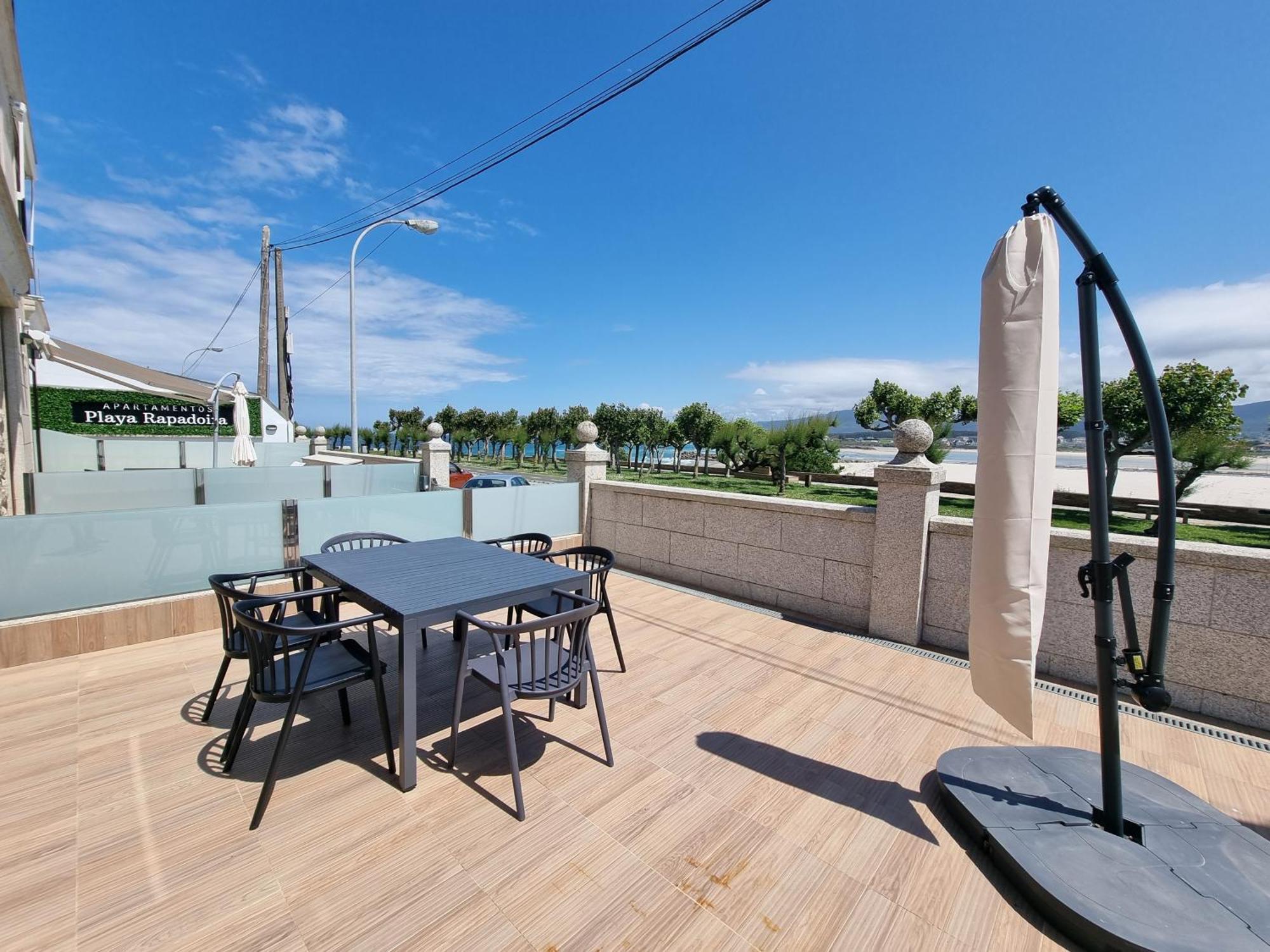 Foz Playa Rapadoira - Bajos Con Terraza Leilighet Eksteriør bilde