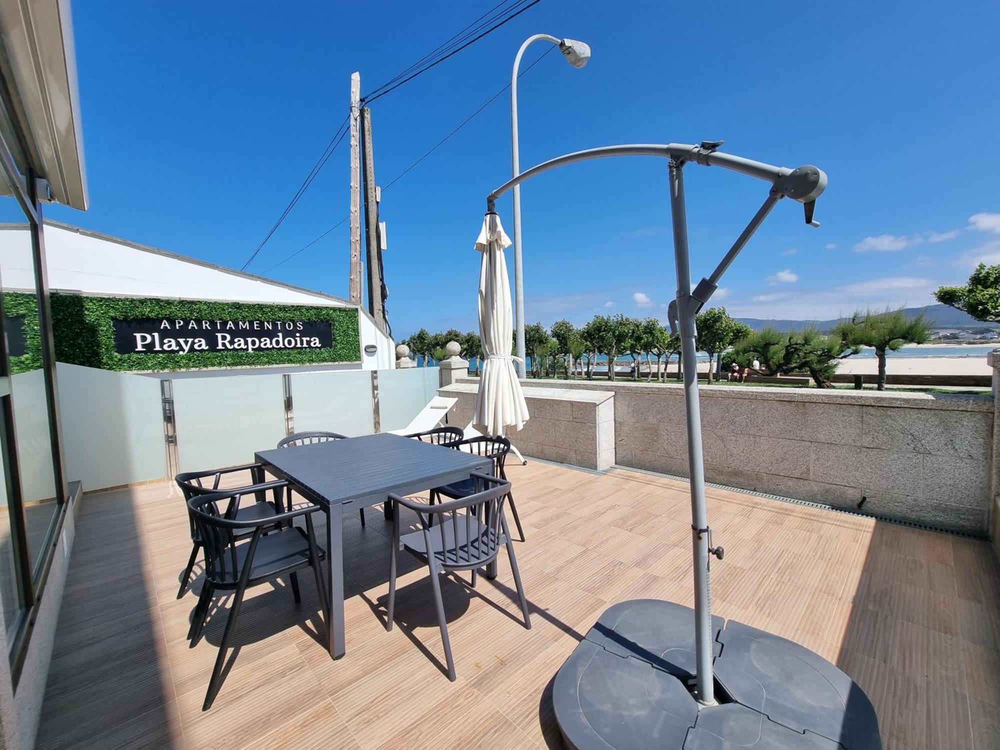 Foz Playa Rapadoira - Bajos Con Terraza Leilighet Eksteriør bilde