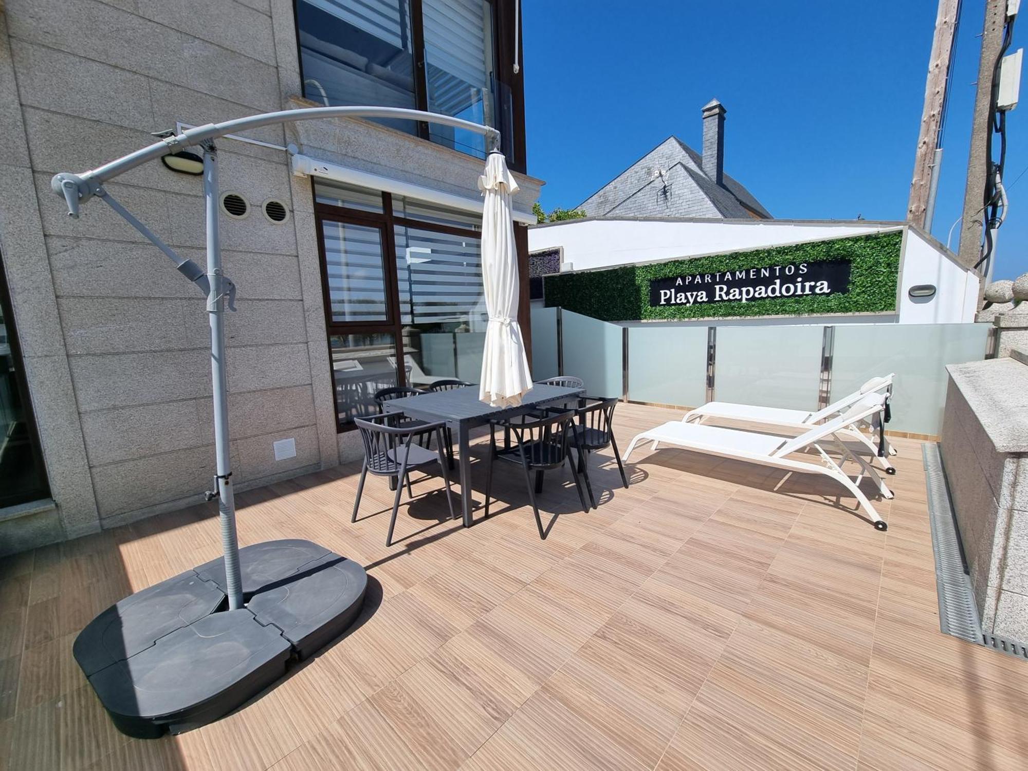 Foz Playa Rapadoira - Bajos Con Terraza Leilighet Eksteriør bilde